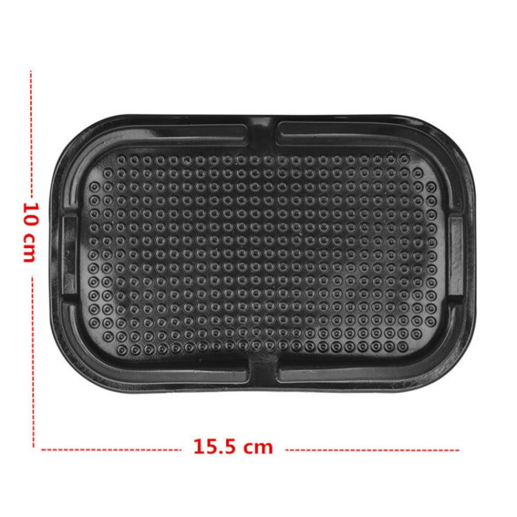 Universal smartphone holder with textured pad, black, 15.5 cm length