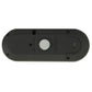 Black underside Bluetooth hands-free speakerphone with port and mounting screws