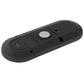 Black Bluetooth hands-free speakerphone underside with charging port and reset button