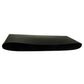 Black car seat gap organizer, curved tray, top view