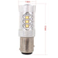 1157 LED brake light bulb with three LED chips, size marked 1.8cm