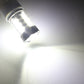 1157 LED bulb emitting bright white light from the front lens