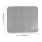 Gray mesh window sticker, 42cm x 38cm rectangle for car glass
