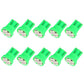 LED T10 car signal bulb set: 10 green units