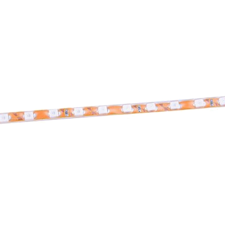 45 cm white LED strip light with evenly spaced SMD LED modules and wiring ends