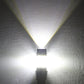 H4 LED headlight bulb producing a wide bright white beam