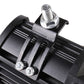 LED floodlight heat-sink body with mounting bracket and threaded stud