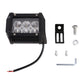 Black LED 6-chip floodlight kit with mounting hardware and wire leads
