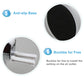 Diamond-faceted car ashtray with LED light, black round cup