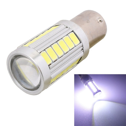 LED 1156 car brake/steering bulb with metal base and multi-SMD LED light head