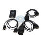 Diagnostic kit with multiple adapters, cable set, and installation CD