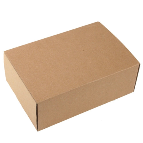 Brown cardboard shipping box
