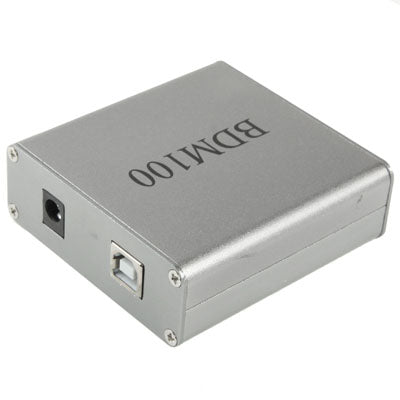 ECU remap flasher with side ports and BDM100 label