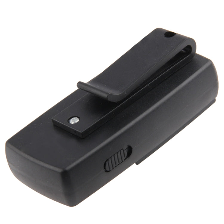 Wireless winch controller remote back shell with vent slot and mounting hole