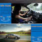 E300 head-up display with dashboard view and mode indicators: idle, cruise, trip