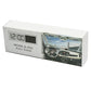 LCD auto clock product box with green digital display