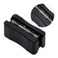Black wiper blade restorer tool showing textured metal grinding strip