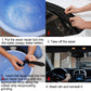 Car wiper blade restorer tool being used on windshield wiper blade