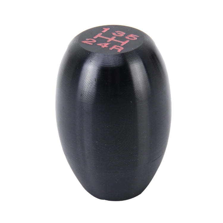 Black gear shift knob with red 135 4H 24R shift pattern markings