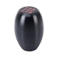 Black rounded gear shift knob with red 135 4H 24R shift pattern