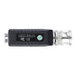 CCTV passive video balun transceiver with 'VIDEO BALUN' label and BNC connector