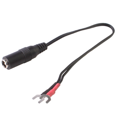 Balun BNC cable with black wire leads and bare connector ends