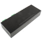 Rack-mount video transceiver shown from the side with port strip along the edge