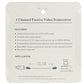 Retail box insert for 1-channel passive video transceiver with features and diagram