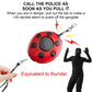 Red ladybug personal alarm with pull tab and lanyard for a loud 130-decibel alarm