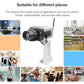 Promotional collage suggesting dummy camera use in home, office, and store settings
