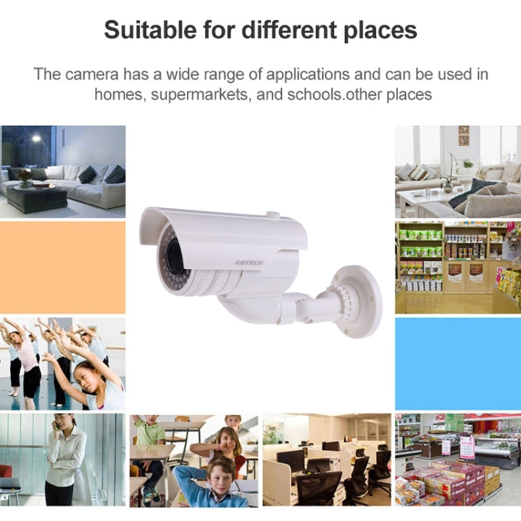 CCTV camera in a collage of home, office, and store placement ideas