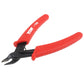 Mini cutter tool with red insulated handles and black jaws, -109 marking visible