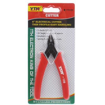 Mini cutter in blister package, red-and-black tool labeled YTH-109, -109