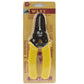 Wlxy wire stripper cutter pliers in blister package, yellow handles and black body.