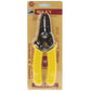 WIKY wire stripper cutter pliers in blister pack with yellow handles