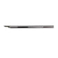 Precision cutting knife with angled blade and knurled handle