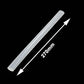 Clear hot melt glue stick rod, 270mm length, smooth transparent white cylinder