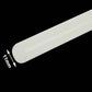 Transparent white hot melt glue stick, 11mm diameter, smooth rounded end
