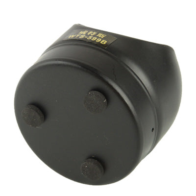 Soldering iron tip cleaner base underside with three rubber feet
