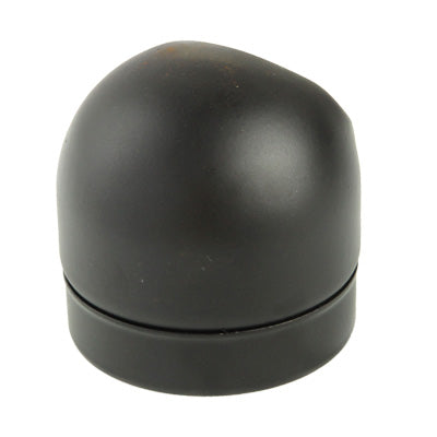 Soldering iron tip cleaner dome cover in matte black