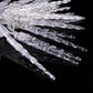 Close-up of clear LED bulb tips on a multi-strand light string