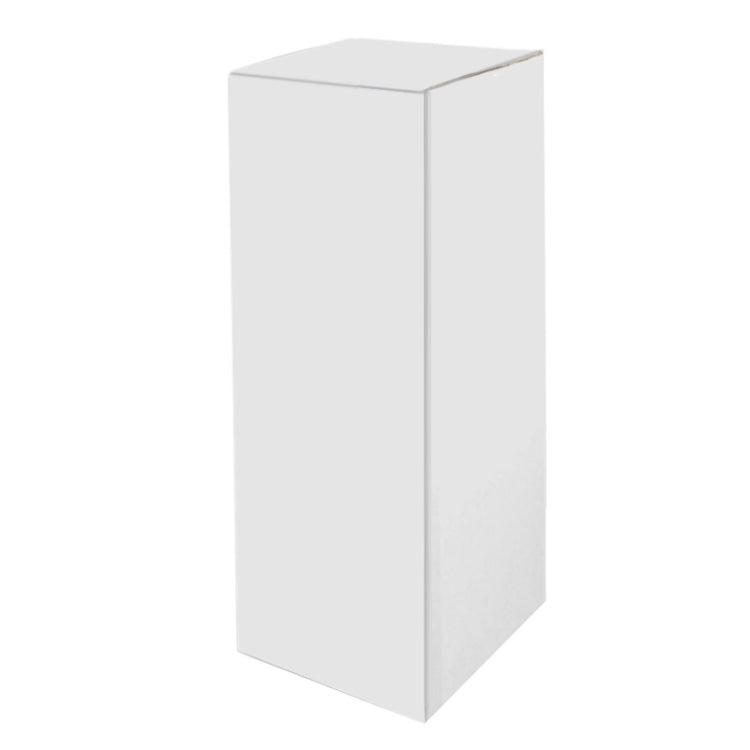 White rectangular product box for LED flashlight