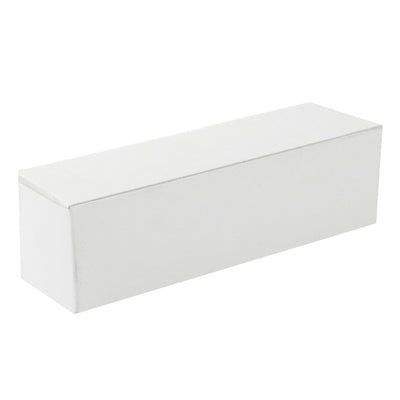 White rectangular flashlight packaging box