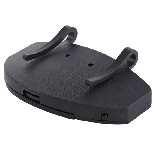 Black five-LED headlamp base with top carrying strap and small indicator port.