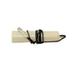 Magic cigarette vanish trick tube, cream cylinder with black cord and metal hook