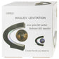 Magnetic floating globe retail box with C-shaped base and globe