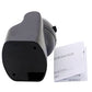 Black infrared motion sensor switch back housing with mounting holes and included label card