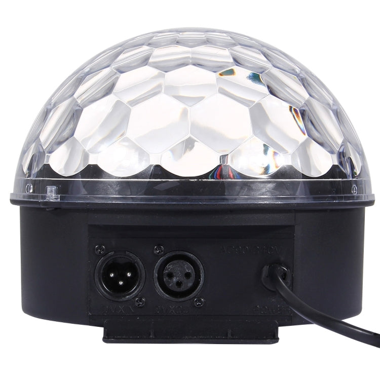 LED magic ball light back panel with DMX and audio ports