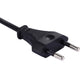 Two-prong power cable plug for LED magic ball light