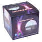 Retail box for LED Magic Ball Light with colorful pattern graphics